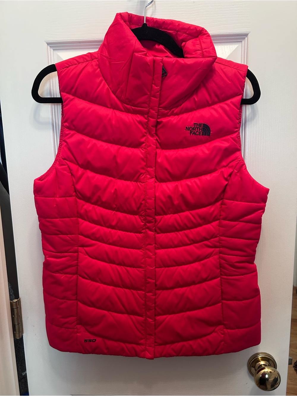 The North Face Women's Aconcagua Red
Down Vest 550 Fill w/Pockets.Size S